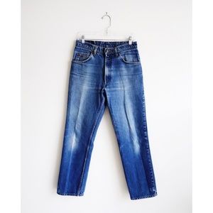 Vintage 70s Gap Pioneer Patch Blue Jeans